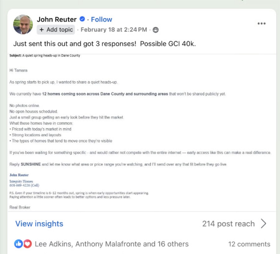 Listing Leads customer result 84 of 100
